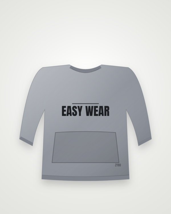 Easy Wear Sweatshirt — steel sweatshirt by Zyro Wear