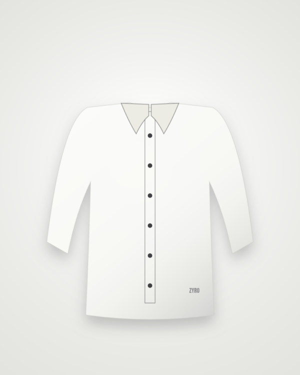 Everyday Oxford Shirt — white shirt by Zyro Wear